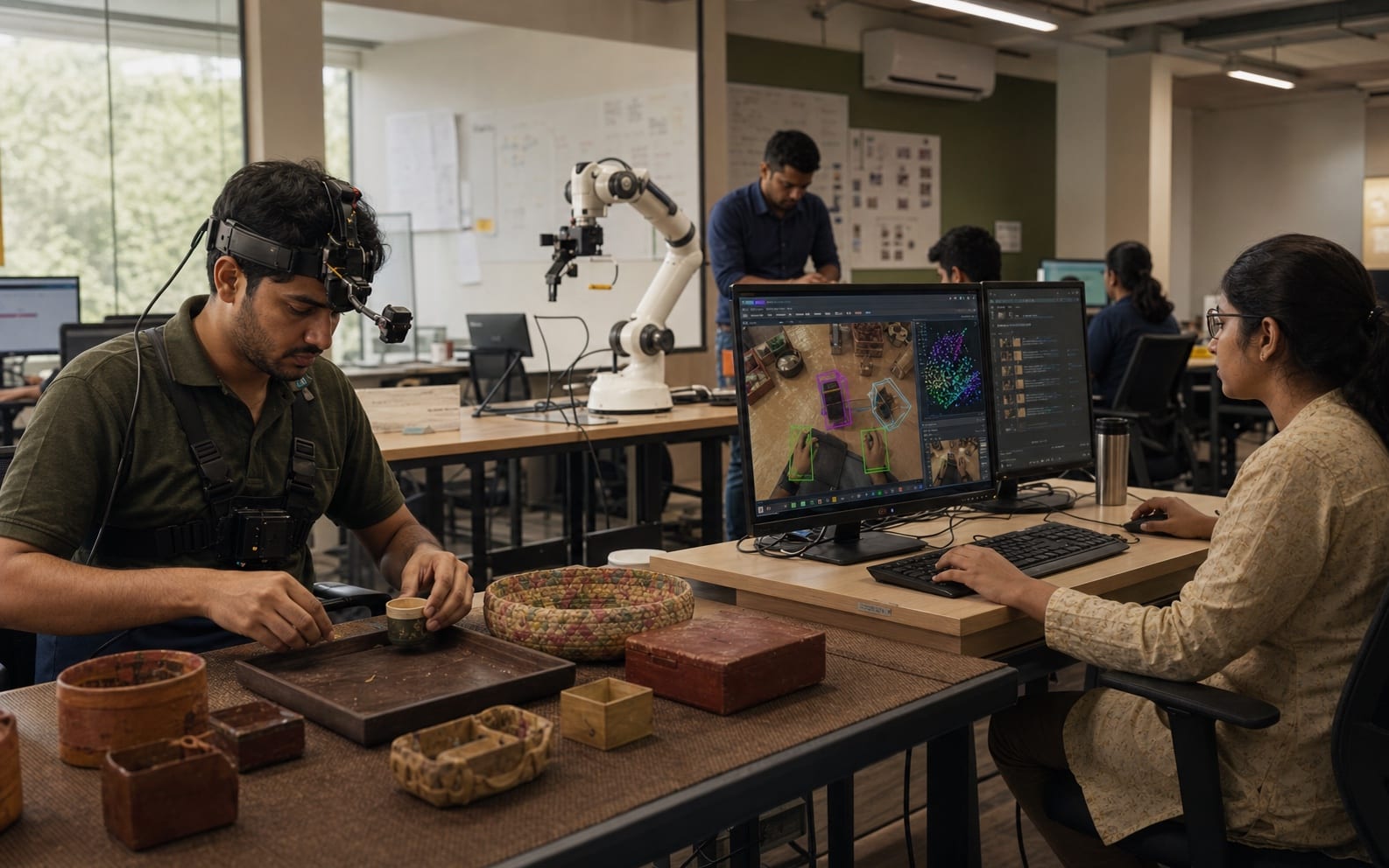 Production-grade annotation workshop for robotics programmes
